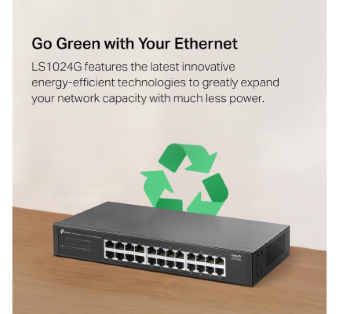 Комутатор мережевий TP-Link LS1024G