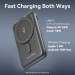 Vention Батарея універсальна VENTION Magnetic Wireless 10000mAh 20W PD USB-C In/Out, QI-15W Black (FHNB0)