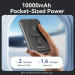 Vention Батарея універсальна VENTION Magnetic Wireless 10000mAh 20W PD USB-C In/Out, QI-15W Black (FHNB0)