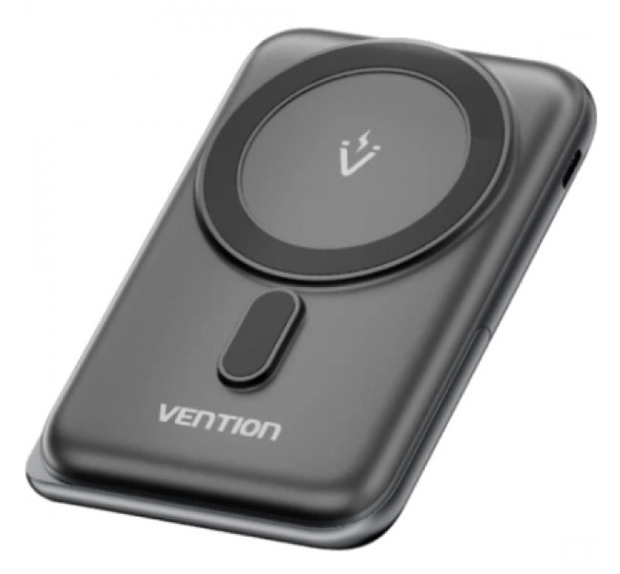 Vention Батарея універсальна VENTION Magnetic Wireless 10000mAh 20W PD USB-C In/Out, QI-15W Black (FHNB0)