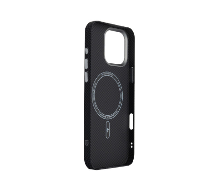 Armorstandart Чохол до мобільного телефона Armorstandart LikeCarbon2 MagCase Apple iPhone 16 Pro Max Kevlar Black (ARM88382)