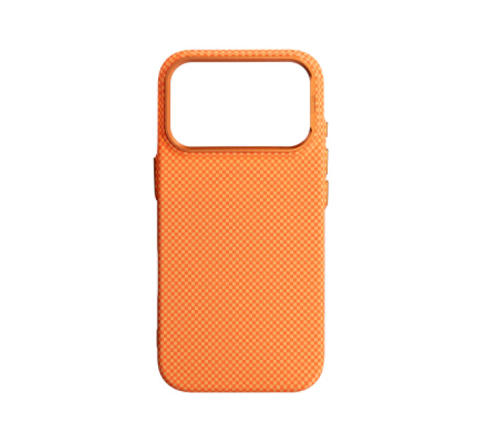 Armorstandart Чохол до мобільного телефона Armorstandart LikeCarbon2 MagCase Apple iPhone 17 Pro Kevlar Orange (ARM88556)