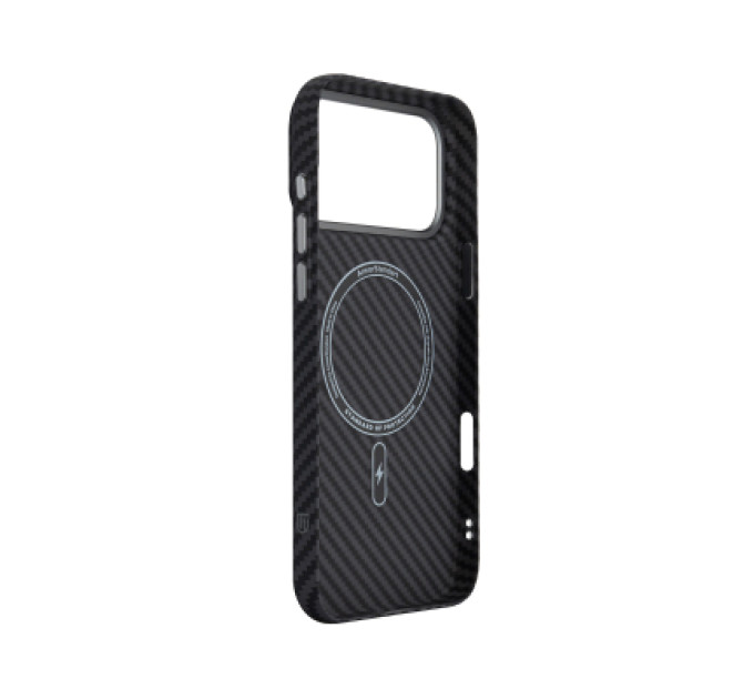 Armorstandart Чохол до мобільного телефона Armorstandart LikeCarbon2 MagCase Apple iPhone 17 Pro Max Carbon Black (ARM86259)