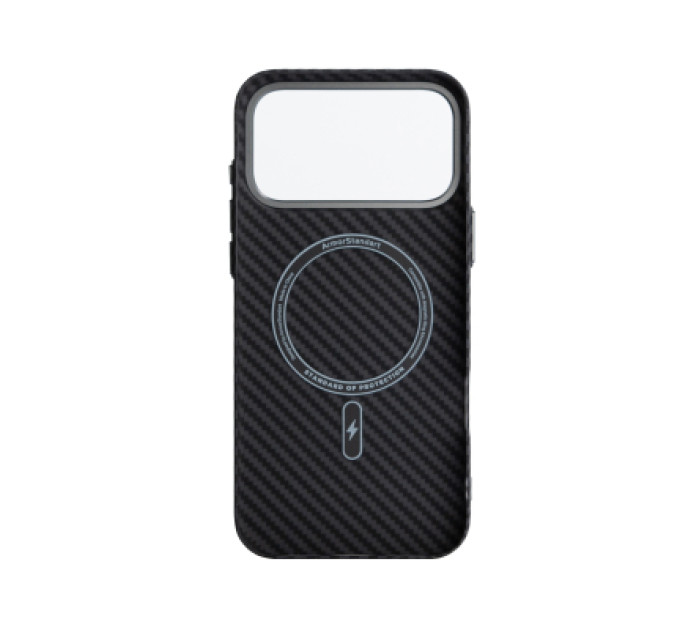 Armorstandart Чохол до мобільного телефона Armorstandart LikeCarbon2 MagCase Apple iPhone 17 Pro Max Carbon Black (ARM86259)