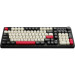 Ajazz Клавіатура Ajazz AF98 Plus Wireless/Bluetooth/USB UA Black/White/Red (AF98-PLUS-BSR)