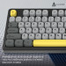 Ajazz Клавіатура Ajazz AF98 USB UA Black/Grey/Yellow (AF98-BGY)