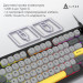 Ajazz Клавіатура Ajazz AF98 USB UA Black/Grey/Yellow (AF98-BGY)