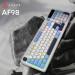 Ajazz Клавіатура Ajazz AF98 USB UA White/Blue (AF98-GB)