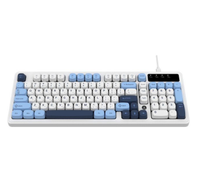 Ajazz Клавіатура Ajazz AF98 USB UA White/Blue (AF98-GB)