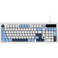 Ajazz Клавіатура Ajazz AF98 USB UA White/Blue (AF98-GB)