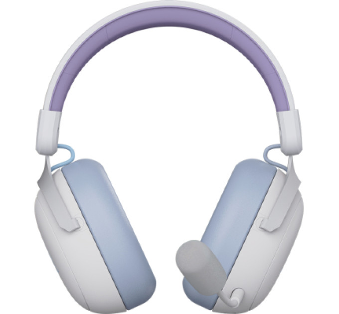 Ajazz Навушники Ajazz AHM08 MAX 3-Mode White/Purple (AHM08-MAX-PWB)