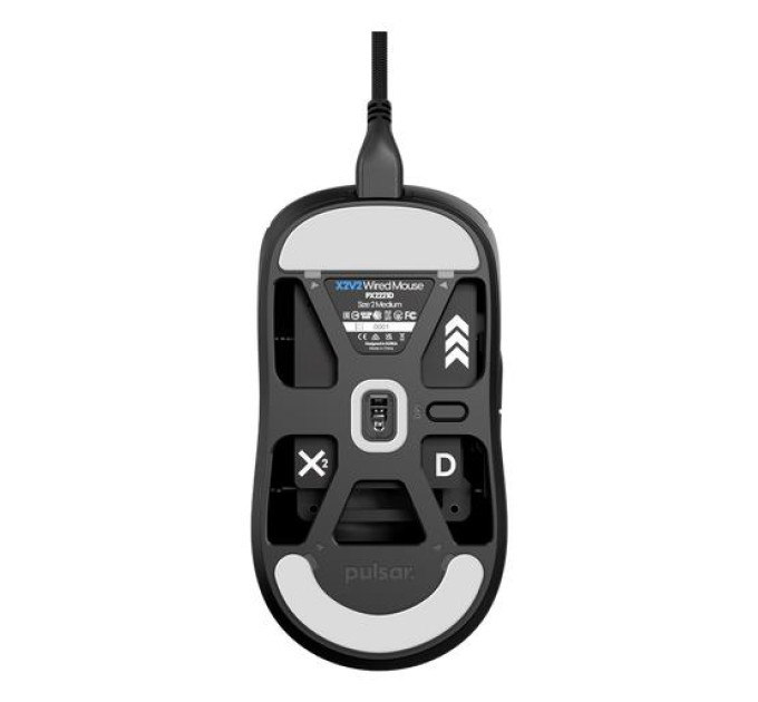 PULSAR Миша дротова PULSAR X2  Medium чорна
