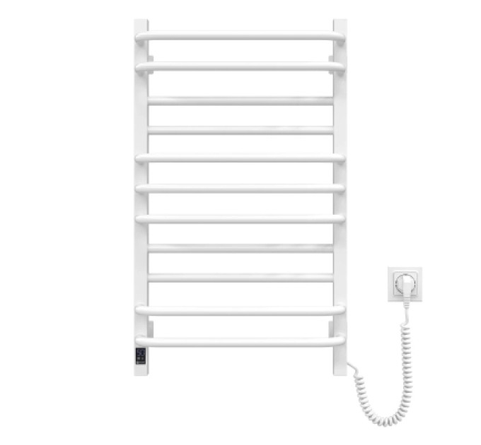 Navin Сушарка для рушників Navin Грандіс, 800х480х161мм, таймер-регулятор, сталь, білий, праве підключення (12-108053-4880)