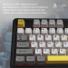 Ajazz Клавіатура Ajazz AK980 V2 Gift Switch V2 Wireless/Bluetooth/USB UA Black/Grey/Yellow (AK980-V2-G-BGY)