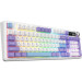 Ajazz Клавіатура Ajazz AK980 V2 Gift Switch V2 Wireless/Bluetooth/USB UA White/Blue (AK980-V2-G-PWB)