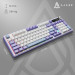 Ajazz Клавіатура Ajazz AK980 V2 Gift Switch V2 Wireless/Bluetooth/USB UA White/Blue (AK980-V2-G-PWB)