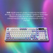 Ajazz Клавіатура Ajazz AK980 V2 Gift Switch V2 Wireless/Bluetooth/USB UA White/Blue (AK980-V2-G-PWB)