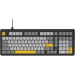 Ajazz Клавіатура Ajazz AK980 MAX Magnetic Switch USB UA Black/Grey/Yellow (AK980-MAX-M-BGY)