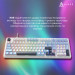 Ajazz Клавіатура Ajazz AK980 MAX Magnetic Switch USB UA White/Blue (AK980-MAX-M-BWDB)