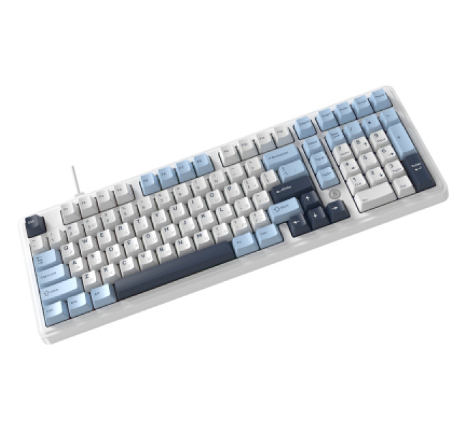 Ajazz Клавіатура Ajazz AK980 MAX Magnetic Switch USB UA White/Blue (AK980-MAX-M-BWDB)