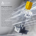 Ajazz Клавіатура Ajazz AK980 MAX Magnetic Switch USB UA White/Blue (AK980-MAX-M-BWDB)