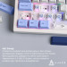Ajazz Клавіатура Ajazz AK980 MAX Magnetic Switch USB UA White/Blue (AK980-MAX-M-BWDB)