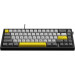 Ajazz Клавіатура Ajazz AK650 Moon Yellow Switch USB UA Black/Grey/Yellow (AK650-MY-GWY)