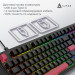 Ajazz Клавіатура Ajazz AK980 Red Switch USB UA Black (AK980-R-BR)