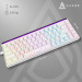 Ajazz Клавіатура Ajazz NK68 Red Switch USB UA White (NK68-R-S-W)