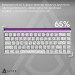 Ajazz Клавіатура Ajazz NK68 Red Switch USB UA White (NK68-R-S-W)