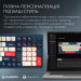 GamePro Клавіатура GamePro Asgard Drakkar Keychron Super Red Switch Wireless/Bluetooth/USB UA Blue (MK305BL)