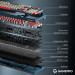 GamePro Клавіатура GamePro Asgard Drakkar Keychron Super Red Switch Wireless/Bluetooth/USB UA Blue (MK305BL)
