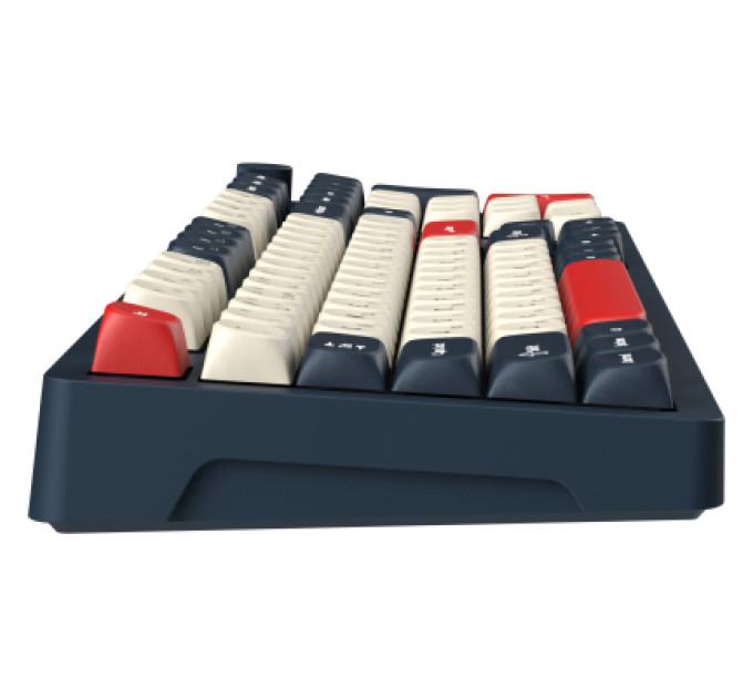 GamePro Клавіатура GamePro Asgard Drakkar Keychron Super Red Switch Wireless/Bluetooth/USB UA Blue (MK305BL)