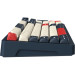 GamePro Клавіатура GamePro Asgard Drakkar Keychron Super Red Switch Wireless/Bluetooth/USB UA Blue (MK305BL)