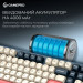 GamePro Клавіатура GamePro Asgard Drakkar Keychron Super Red Switch Wireless/Bluetooth/USB UA Blue (MK305BL)