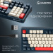 GamePro Клавіатура GamePro Asgard Drakkar Keychron Super Red Switch Wireless/Bluetooth/USB UA Blue (MK305BL)
