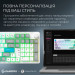 GamePro Клавіатура GamePro Asgard Drakkar Keychron Super Red Switch Wireless/Bluetooth/USB UA White (MK305WH)