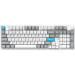 GamePro Клавіатура GamePro Asgard Drakkar Keychron Super Red Switch Wireless/Bluetooth/USB UA White (MK305WH)