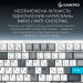GamePro Клавіатура GamePro Asgard Drakkar Keychron Super Red Switch Wireless/Bluetooth/USB UA White (MK305WH)