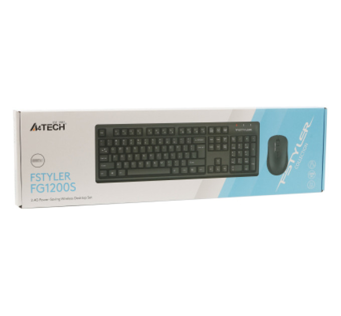 A4Tech Комплект A4Tech FG1200S Wireless UA Black (4711421003193)