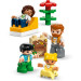 LEGO Конструктор LEGO DUPLO Town Сучасний родинний будинок із фігурками 3 в 1 (10470)