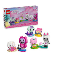 Конструктор LEGO Gabby's Dollhouse Друзі-коти Ґаббі з кубиків (11215)