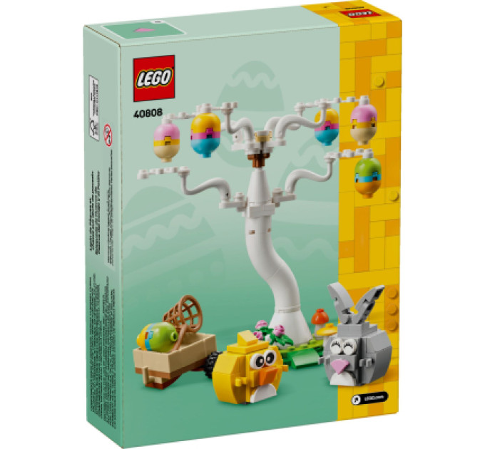 LEGO Конструктор LEGO Великодній кролик і полювання на курячі яйця (40808)