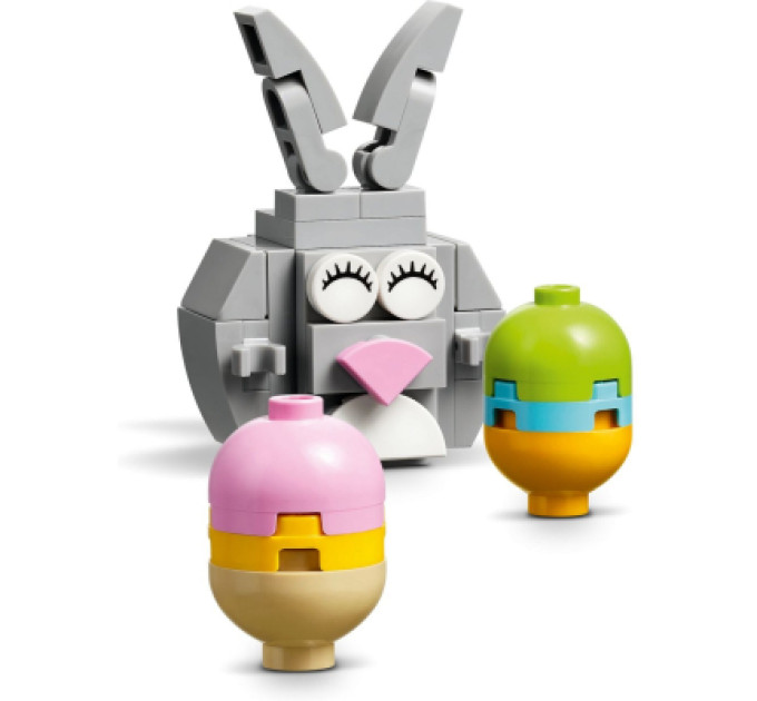 LEGO Конструктор LEGO Великодній кролик і полювання на курячі яйця (40808)