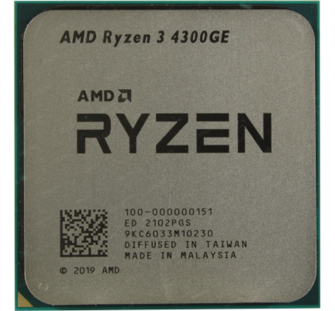 AMD Процесор AMD Ryzen 3 4300GE (100-000000151)
