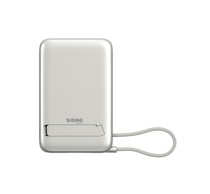 Sigma mobile Універсальна мобільна батарея Sigma mobile X-power SI10A8QL-MAG 10000mAh Silver