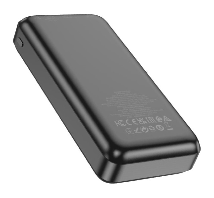 HOCO Батарея універсальна HOCO 20000mAh, 22.5W, Black (J101A / 45365)