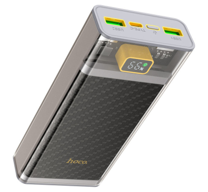 HOCO Батарея універсальна HOCO 20000mAh, 22.5W, Black (J103A / 45366)