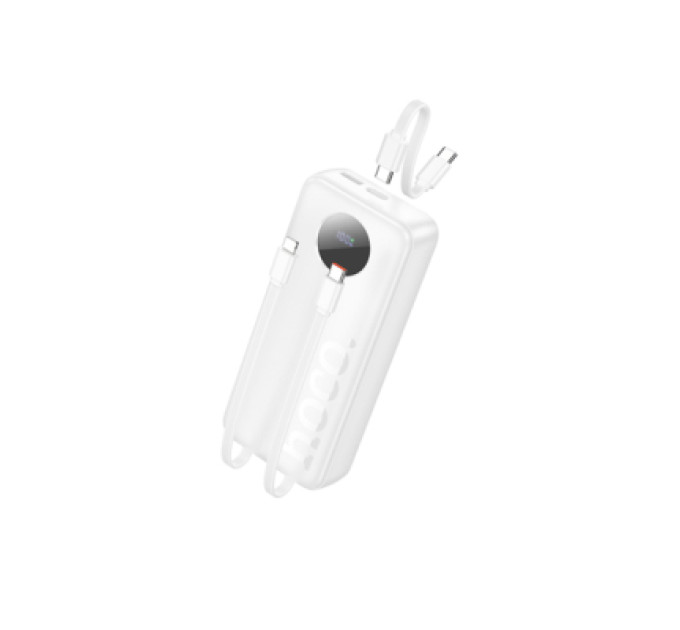 HOCO Батарея універсальна HOCO 20000mAh, PD/20W, 22.5W, White (J132A / 42067)