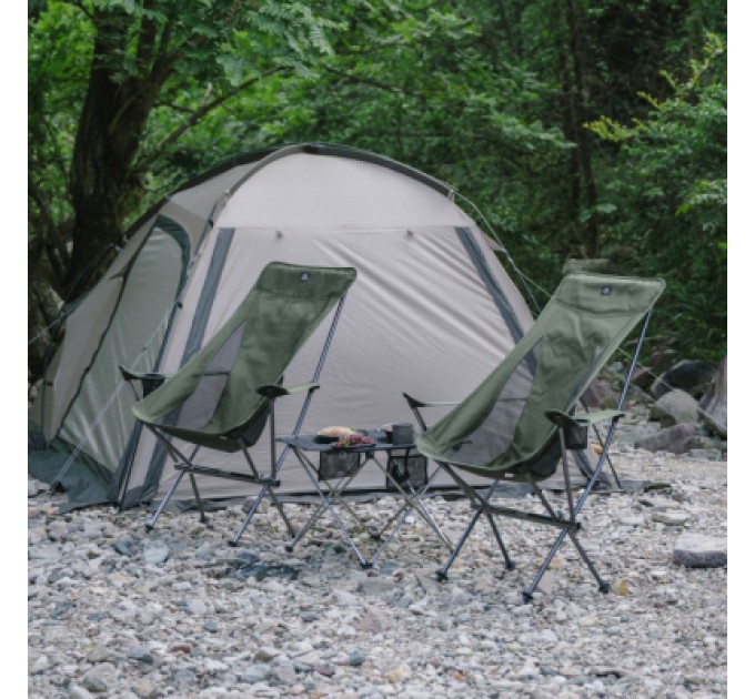 Крісло складане Naturehike CNK2300JU0003, зелене (6976023929472)